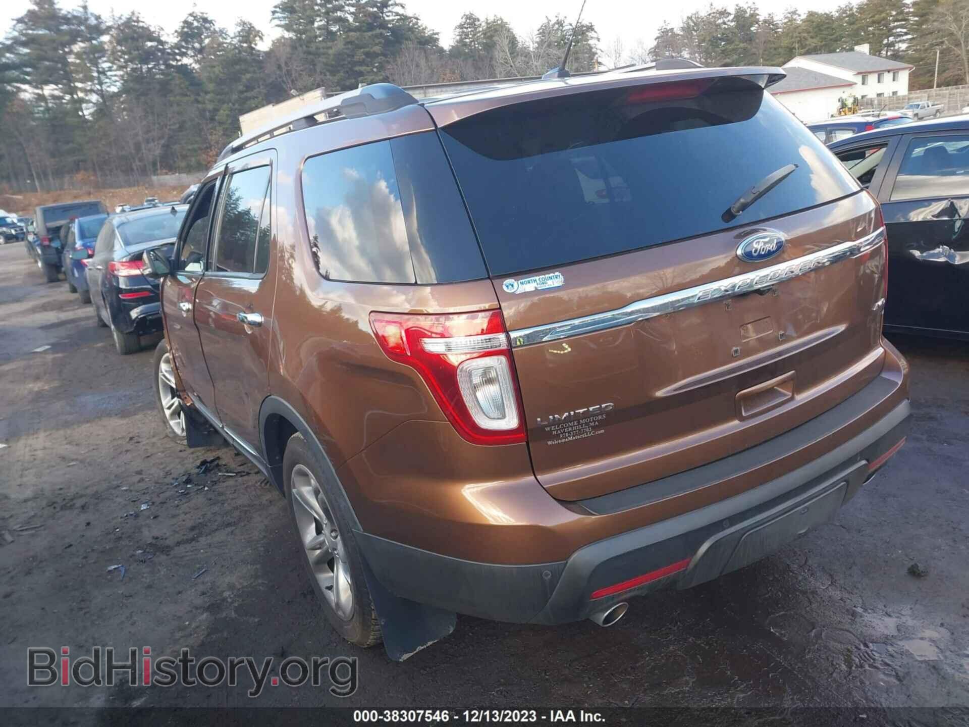 2012 FORD EXPLORER - VIN: 1FMHK8F85CGA45595 - Фото 3