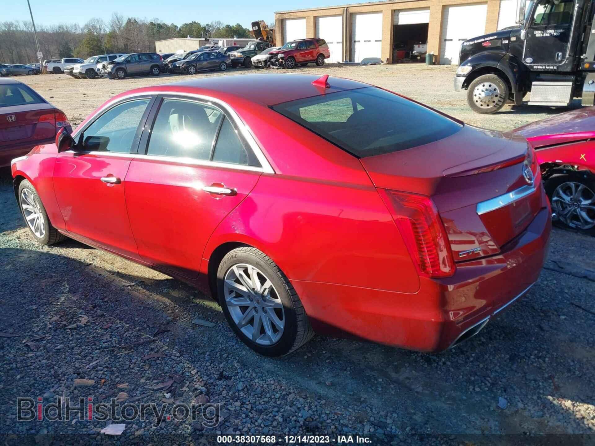 2014 CADILLAC CTS - VIN: 1G6AP5SX4E0153806 - Фото 3