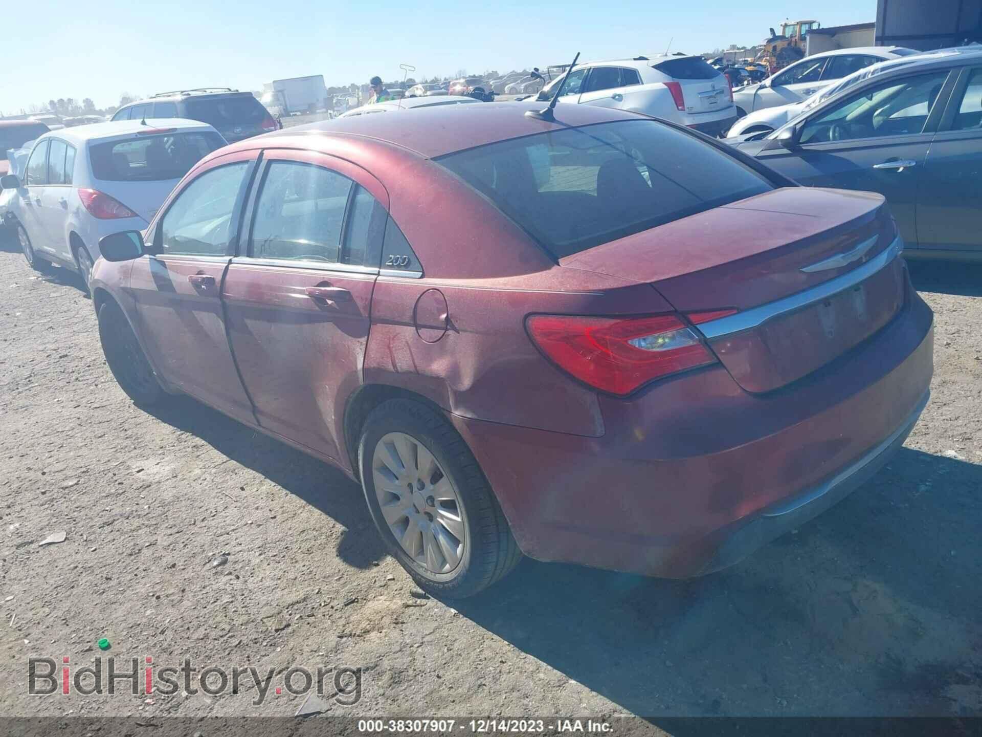 2014 CHRYSLER 200 - VIN: 1C3CCBAB3EN143510 - Фото 3