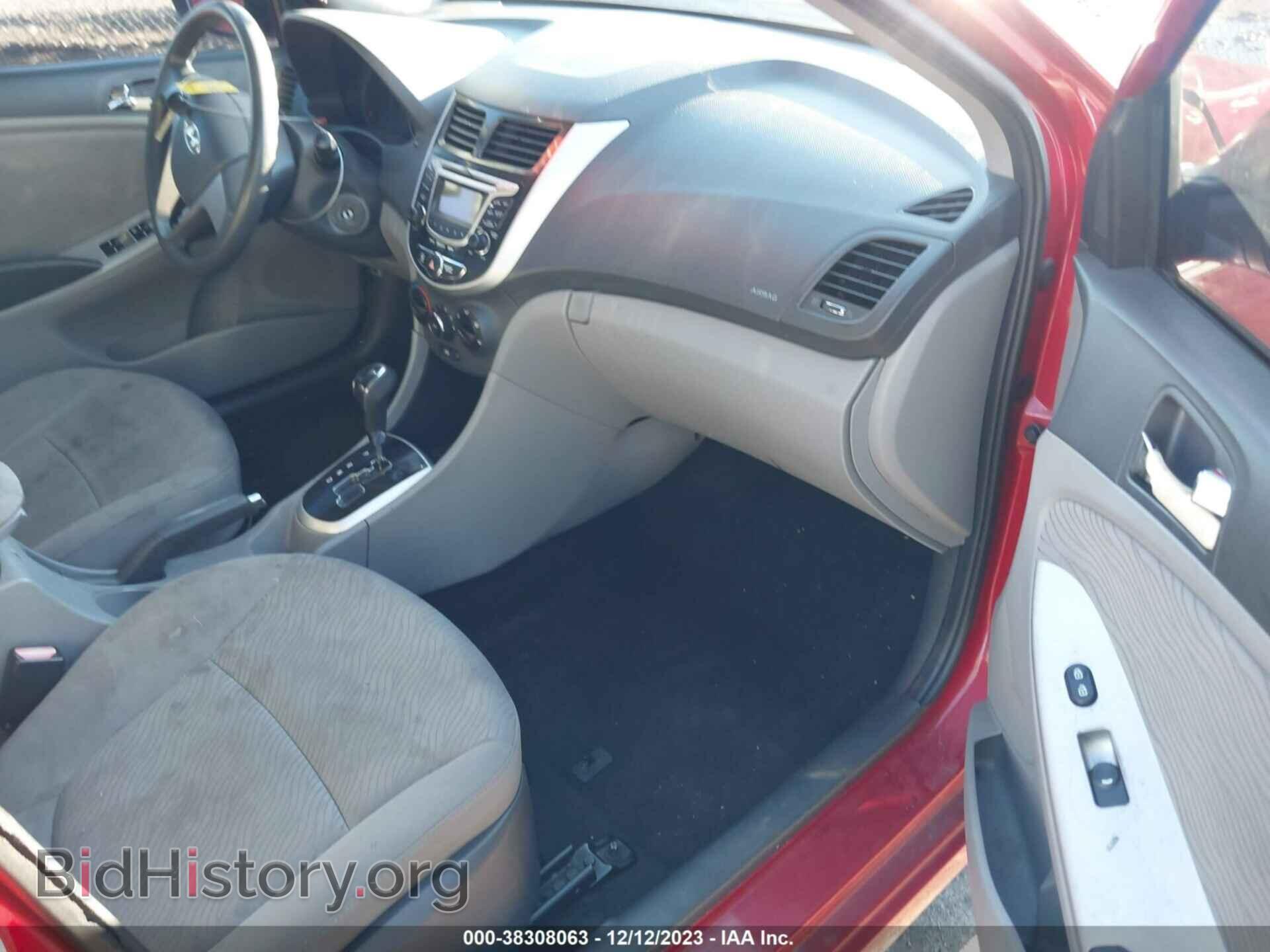 2013 HYUNDAI ACCENT - VIN: KMHCU4AE6DU294131 - Фото 5