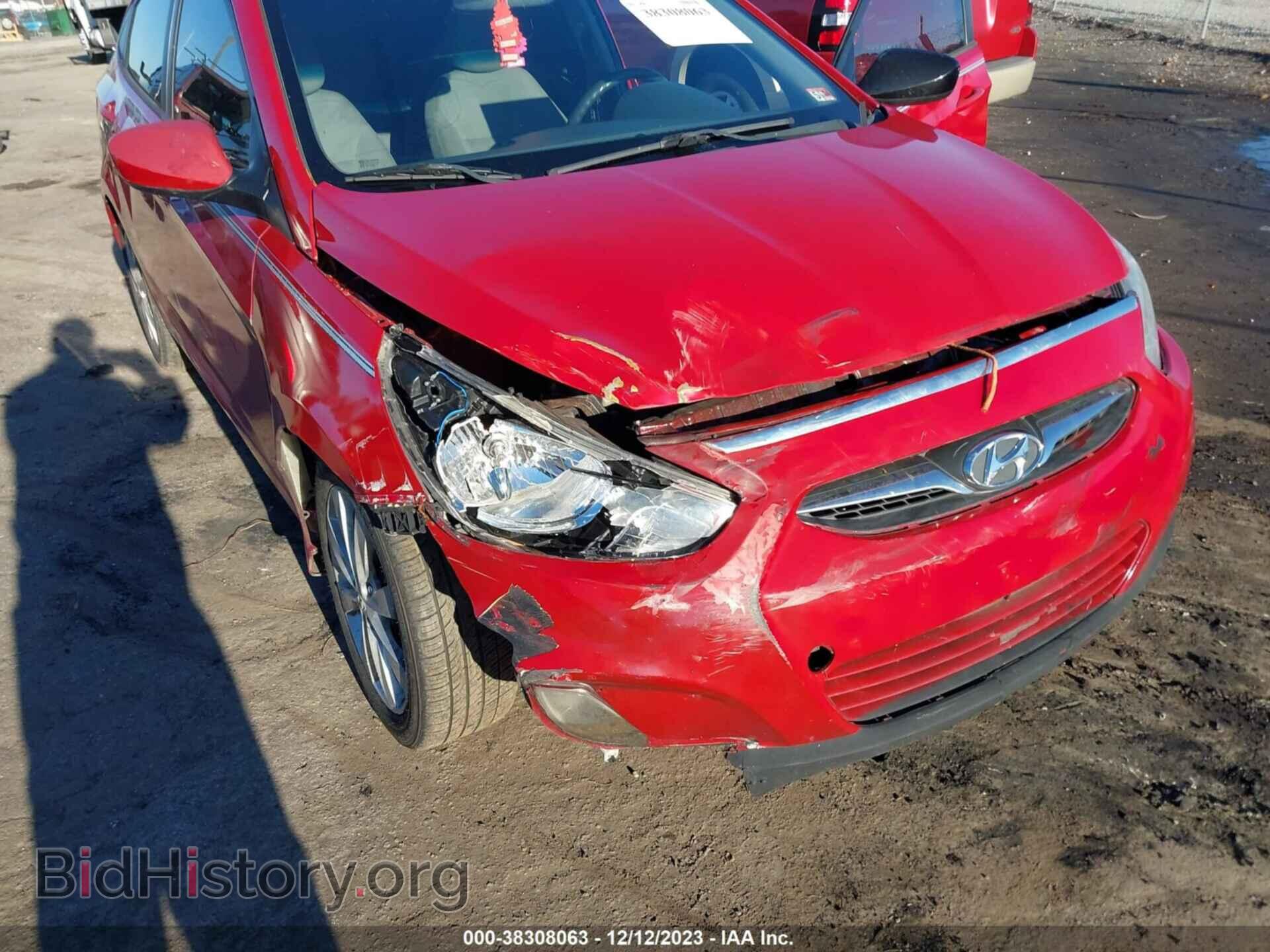 2013 HYUNDAI ACCENT - VIN: KMHCU4AE6DU294131 - Фото 6