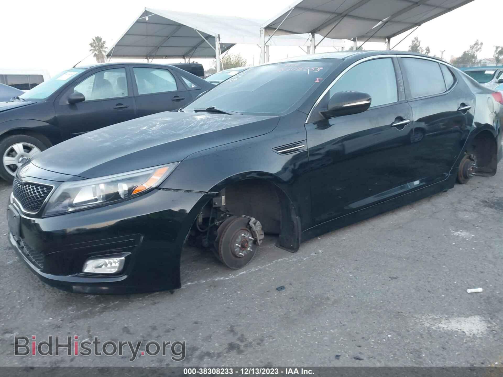 2015 KIA OPTIMA - VIN: 5XXGM4A73FG445006 - Фото 2