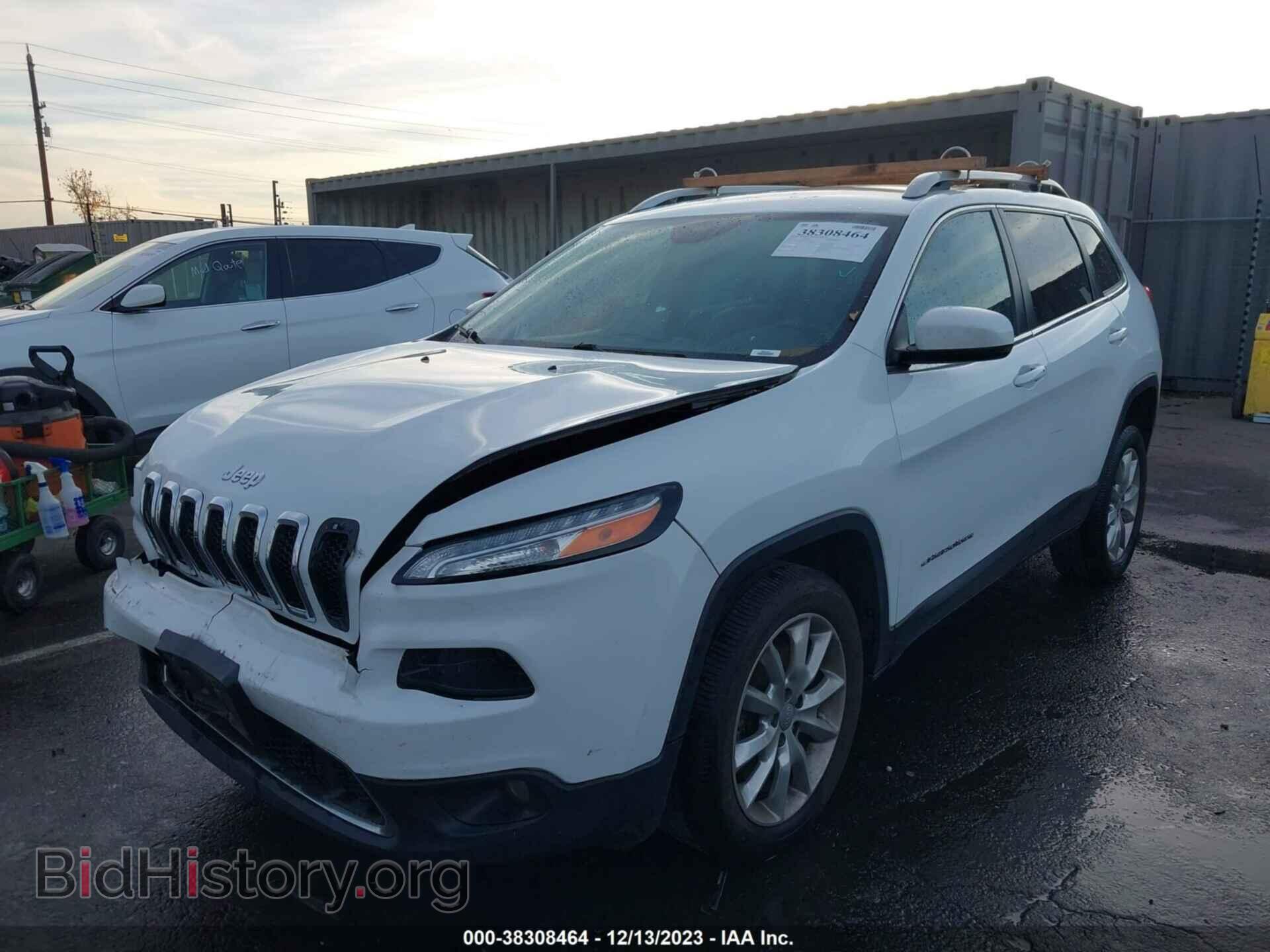 2016 JEEP CHEROKEE - VIN: 1C4PJLDB8GW185561 - Фото 2