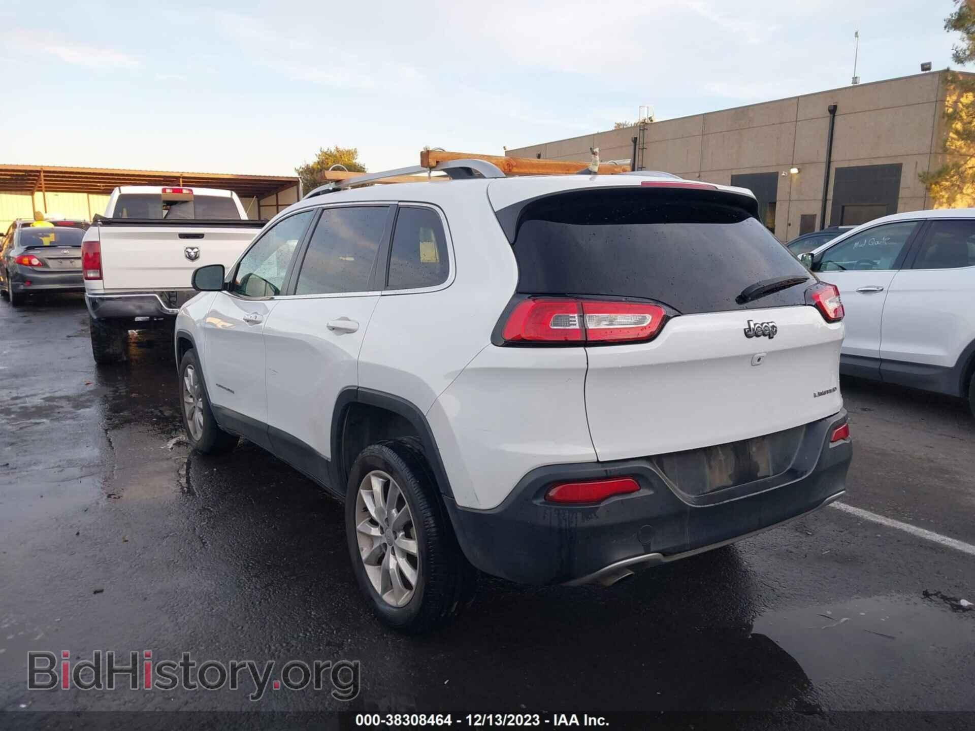2016 JEEP CHEROKEE - VIN: 1C4PJLDB8GW185561 - Фото 3