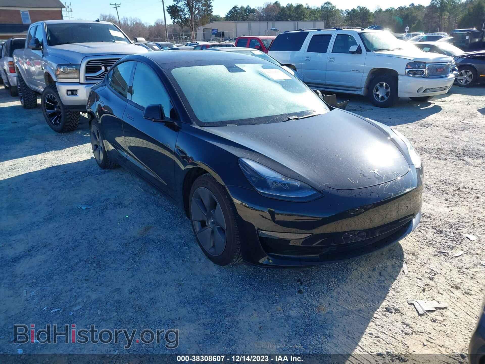 Photo 5YJ3E1EA7MF977018 - TESLA MODEL 3 2021