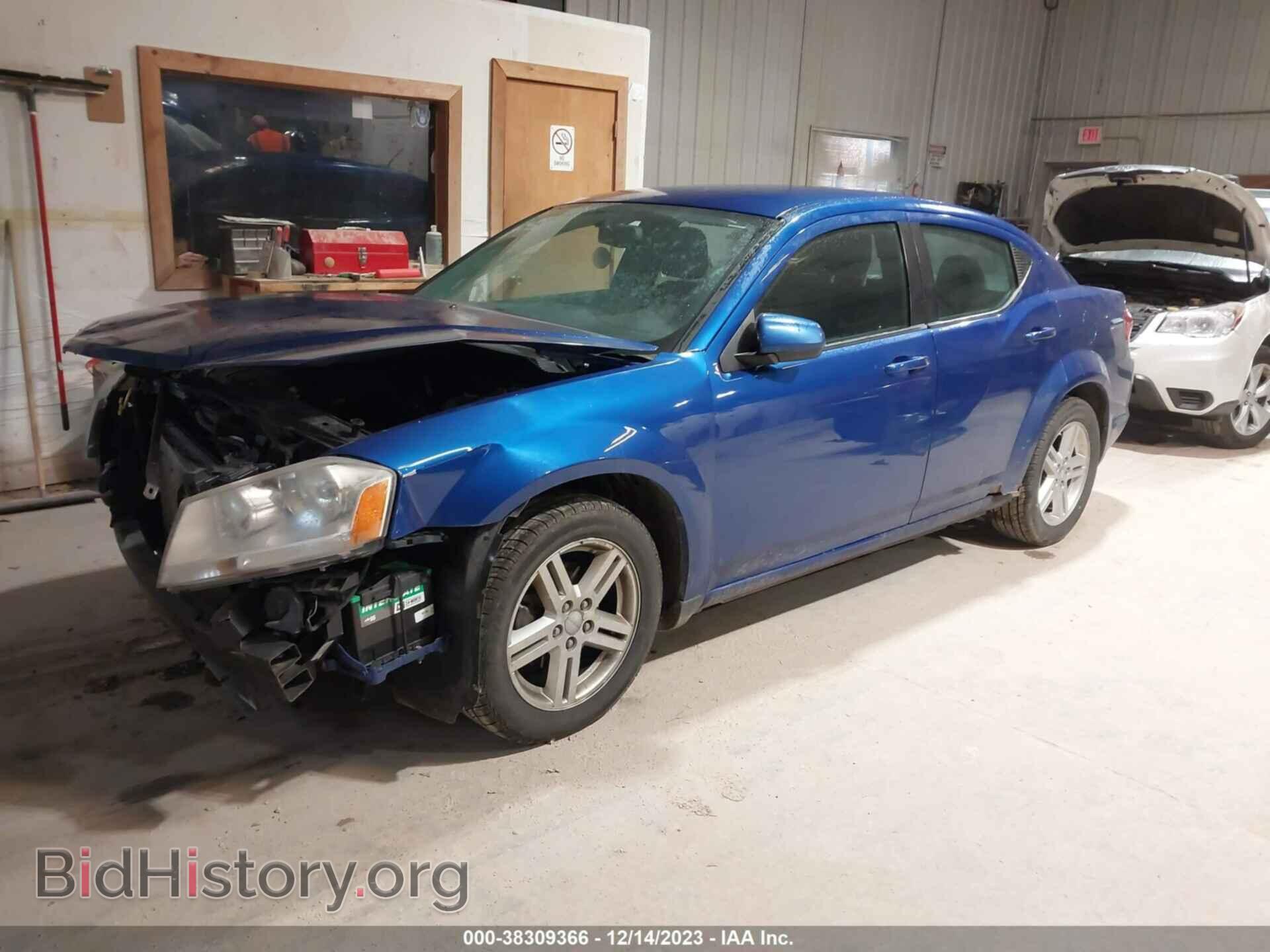 2012 DODGE AVENGER - VIN: 1C3CDZCB4CN202824 - Фото 2