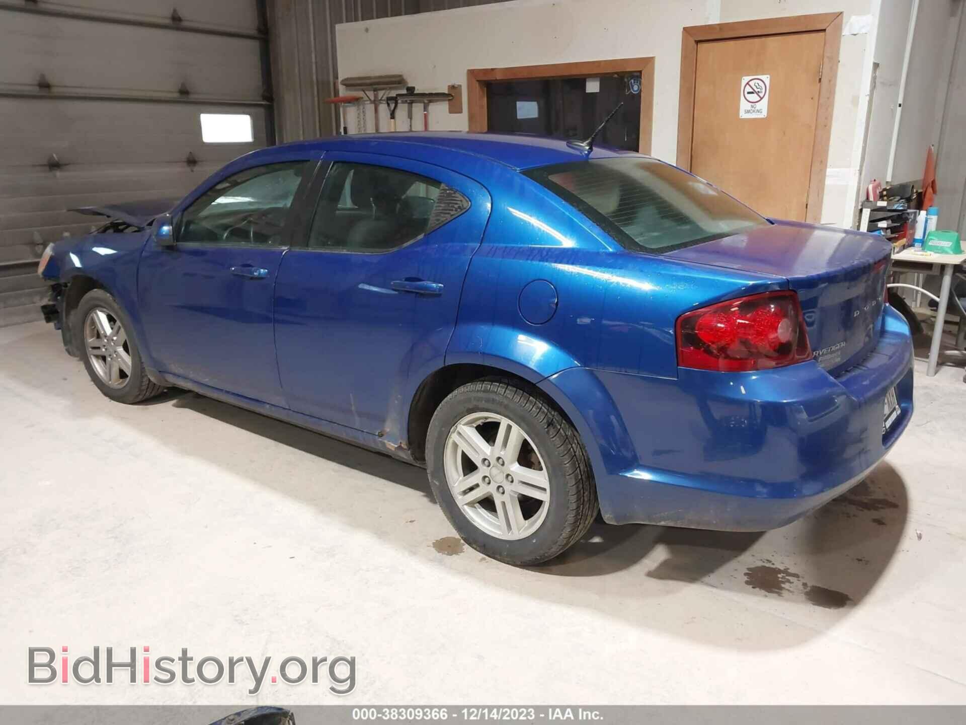 2012 DODGE AVENGER - VIN: 1C3CDZCB4CN202824 - Фото 3
