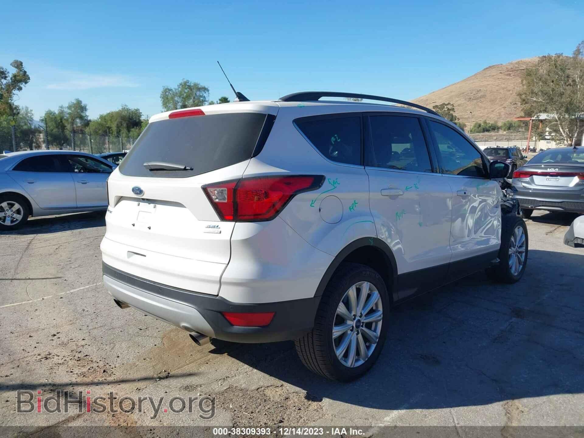 2019 FORD ESCAPE - VIN: 1FMCU0HD1KUB62171 - Фото 4