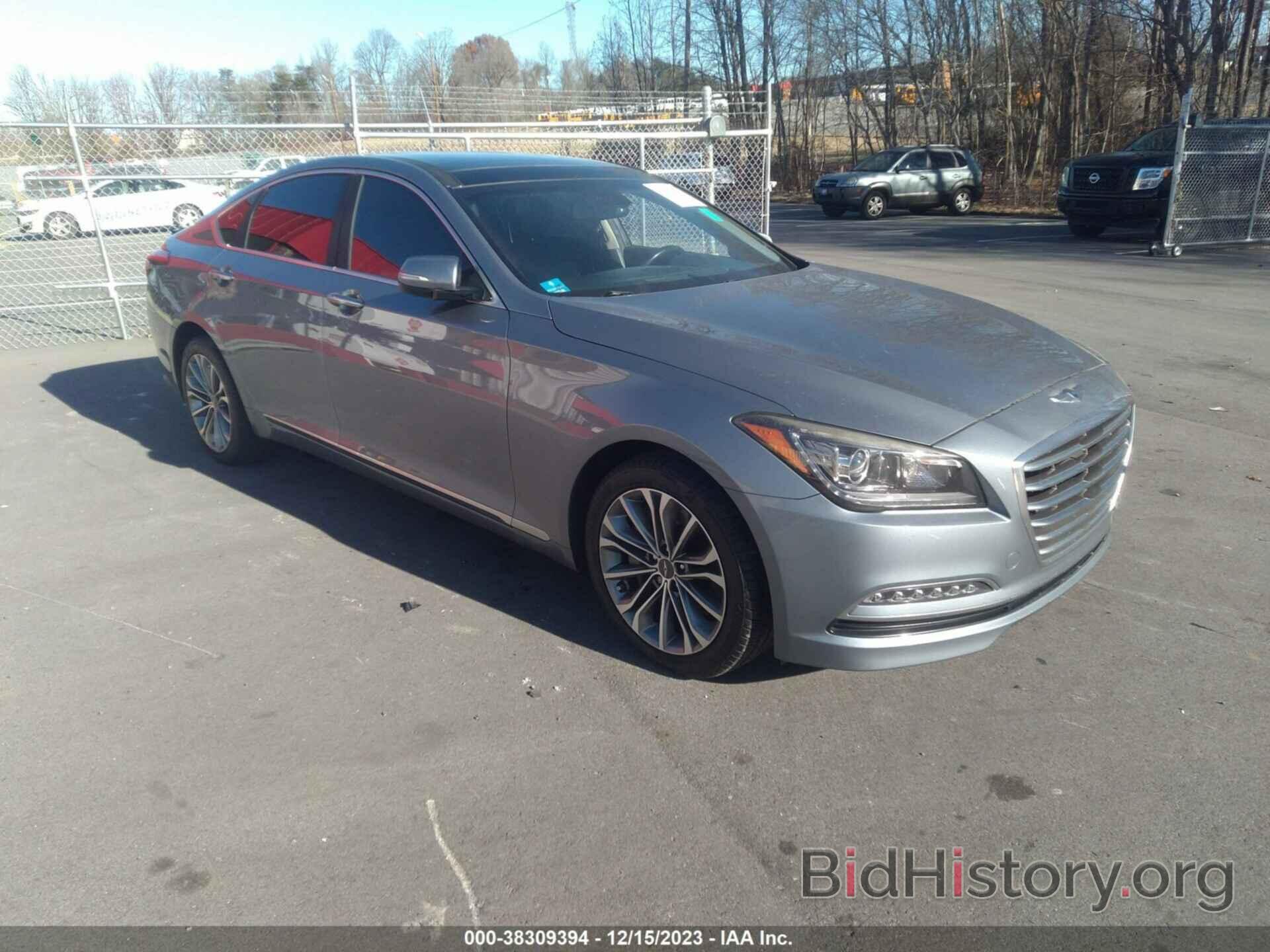 Photo KMHGN4JE7GU126386 - HYUNDAI GENESIS 2016