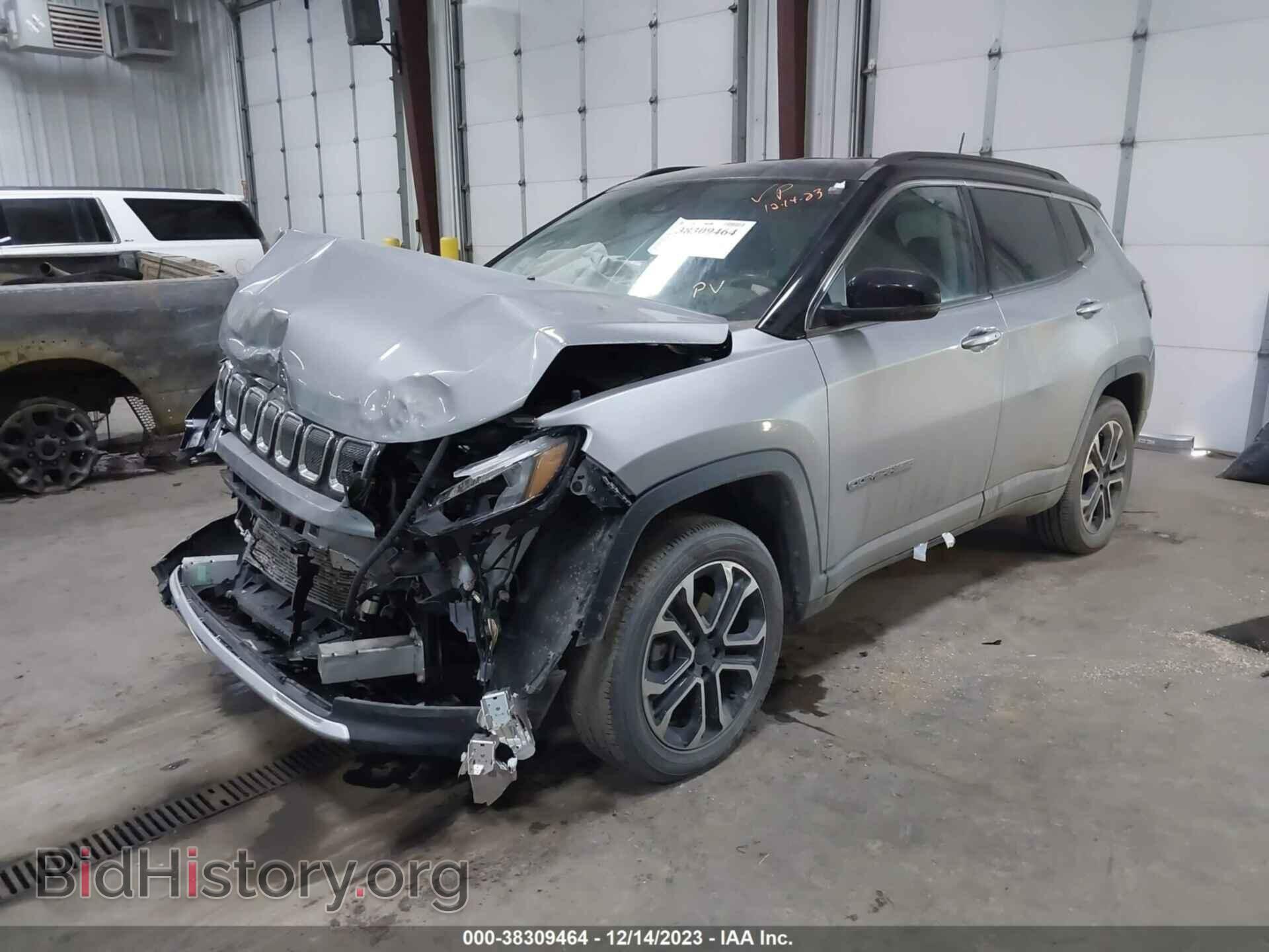 2022 JEEP COMPASS - VIN: 3C4NJDCBXNT199219 - Фото 2
