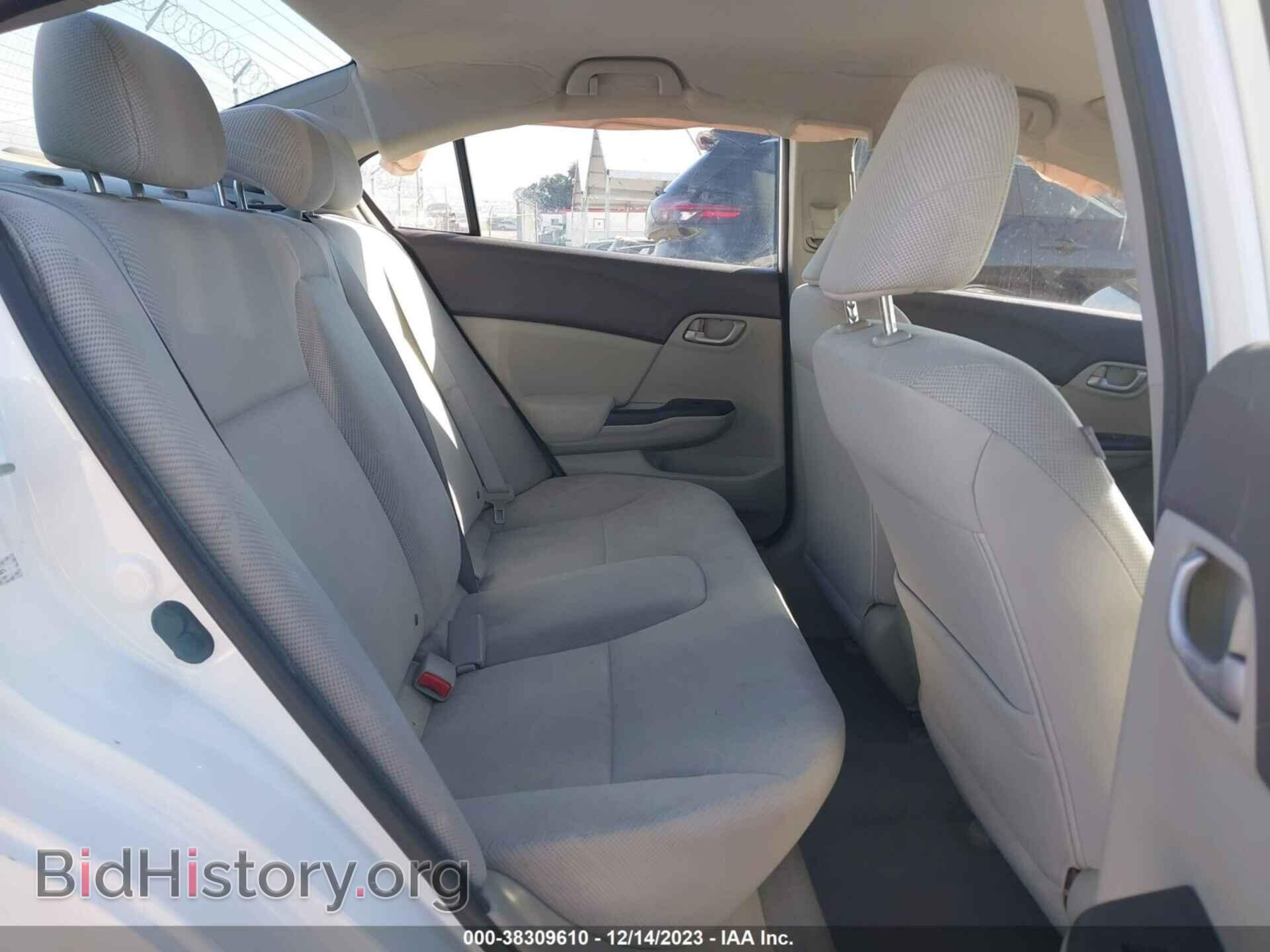 2012 HONDA CIVIC - VIN: 19XFB2F55CE350271 - Photo 8