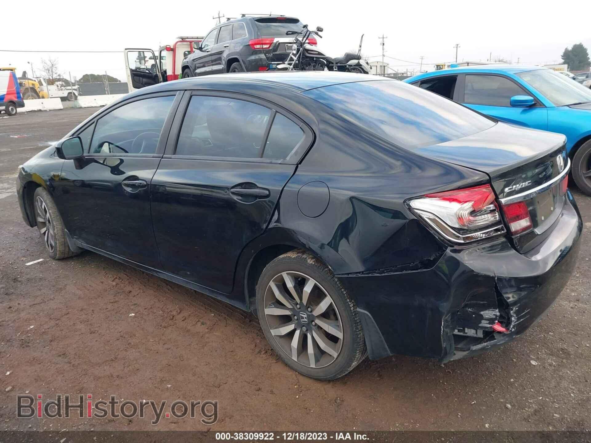 2014 HONDA CIVIC - VIN: 19XFB2F97EE269312 - Фото 3