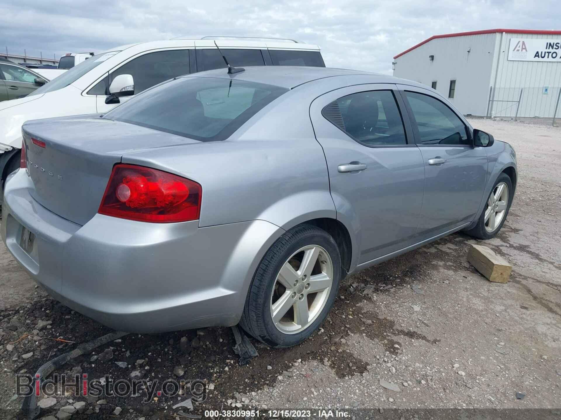 2013 DODGE AVENGER - VIN: 1C3CDZABXDN563365 - Фото 4