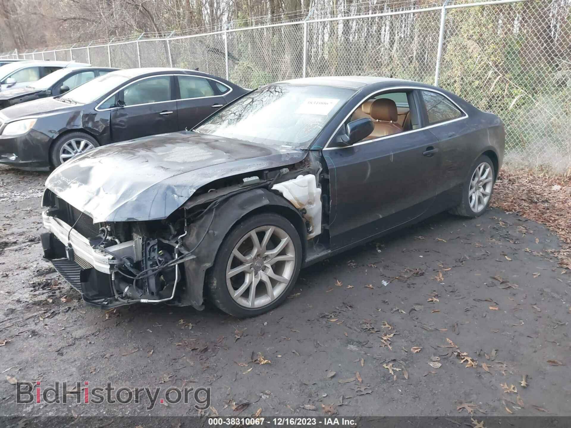 2012 AUDI A5 - VIN: WAULFAFR3CA027986 - Фото 2
