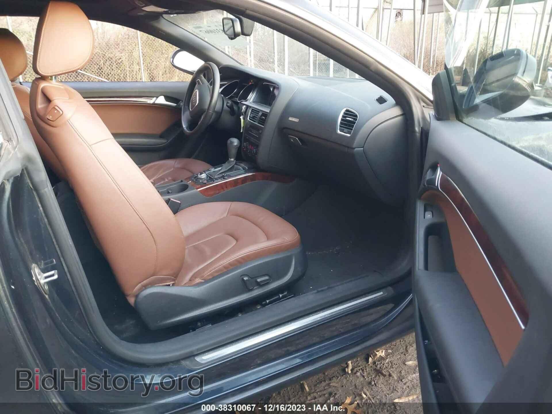 2012 AUDI A5 - VIN: WAULFAFR3CA027986 - Фото 5