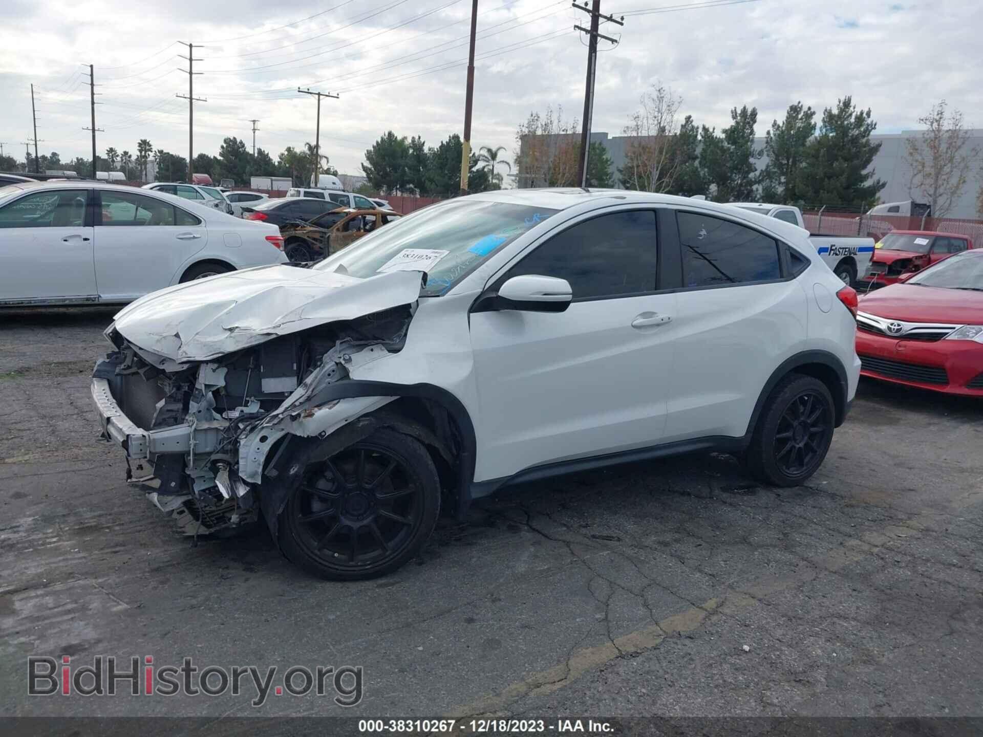 2017 HONDA HR-V - VIN: 3CZRU5H54HM722227 - Фото 2