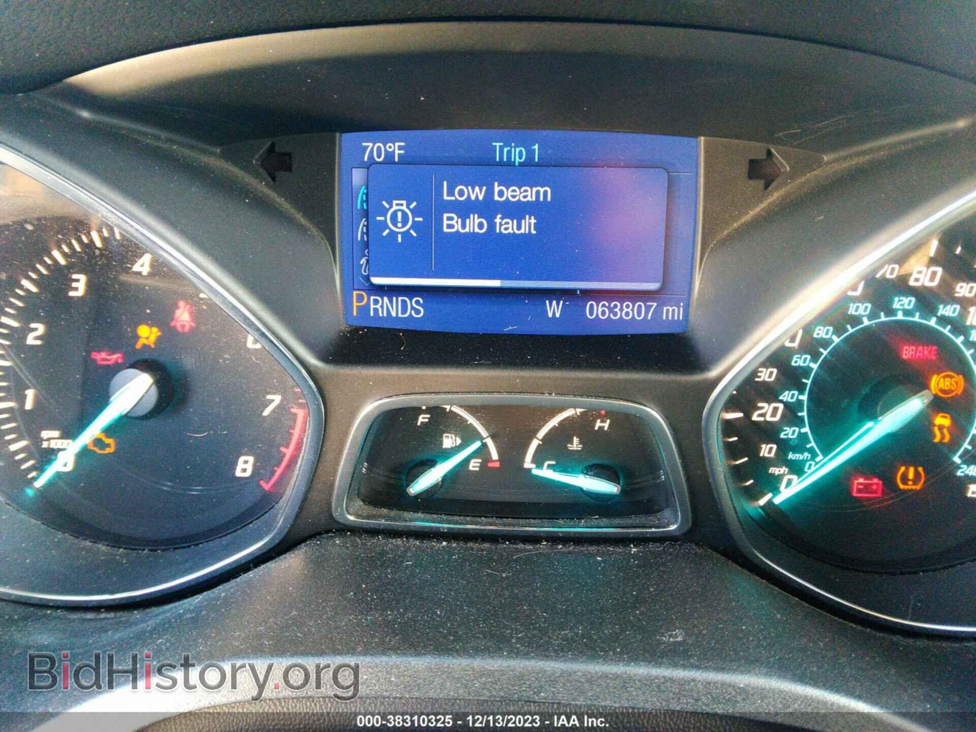 2013 FORD ESCAPE - VIN: 1FMCU0G9XDUB72018 - Фото 7