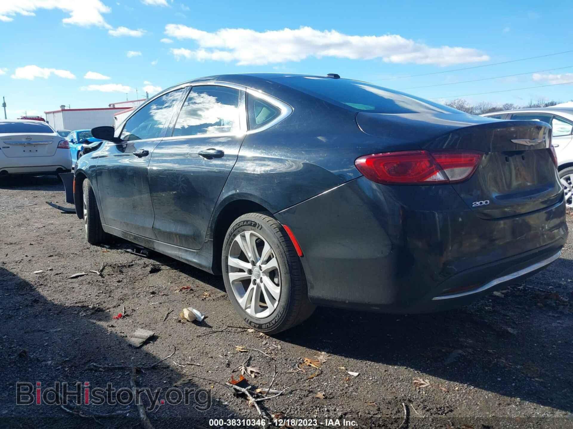 2015 CHRYSLER 200 - VIN: 1C3CCCAB2FN719501 - Фото 3