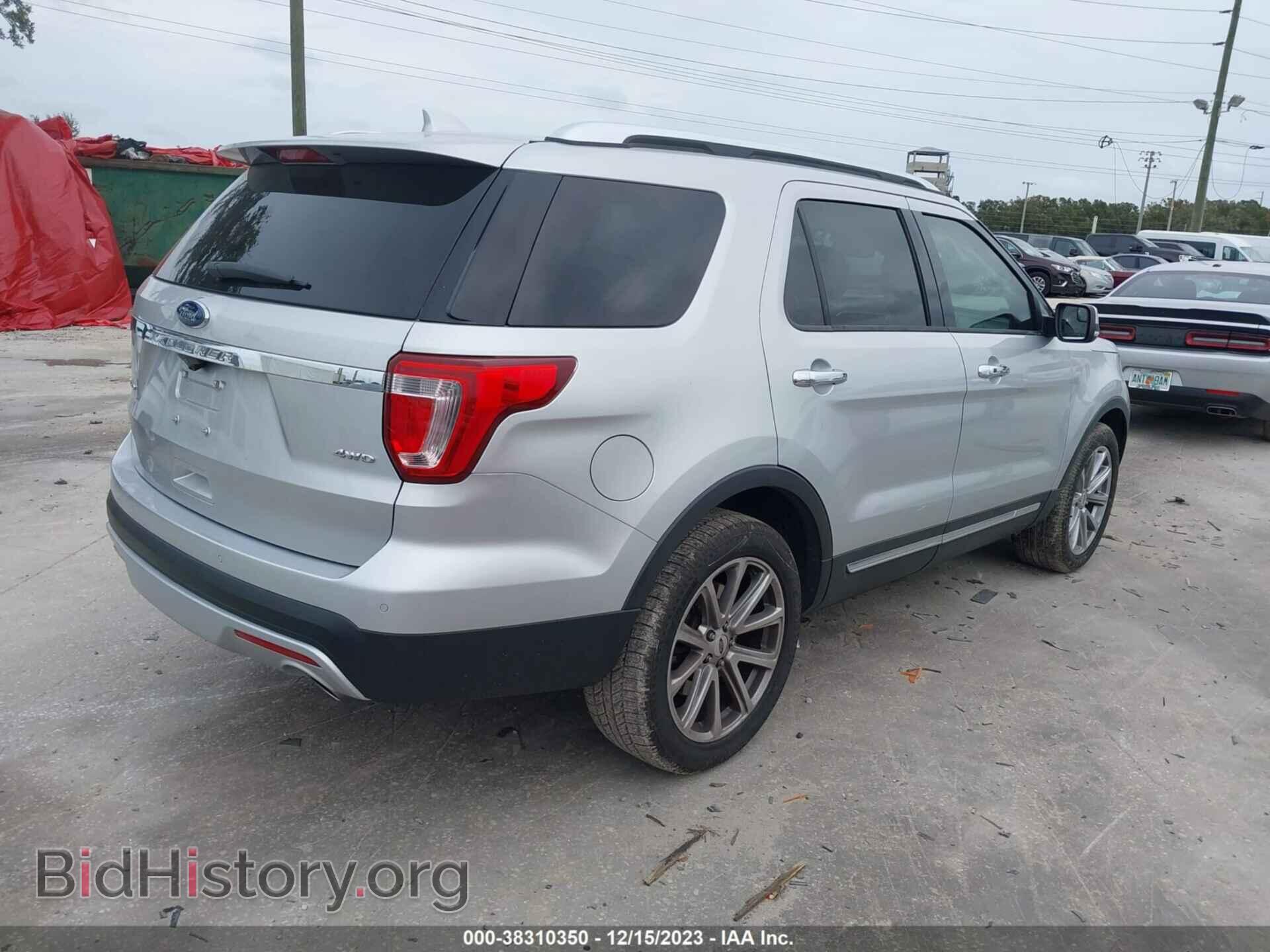 2017 FORD EXPLORER - VIN: 1FM5K8F85HGC68939 - Фото 4