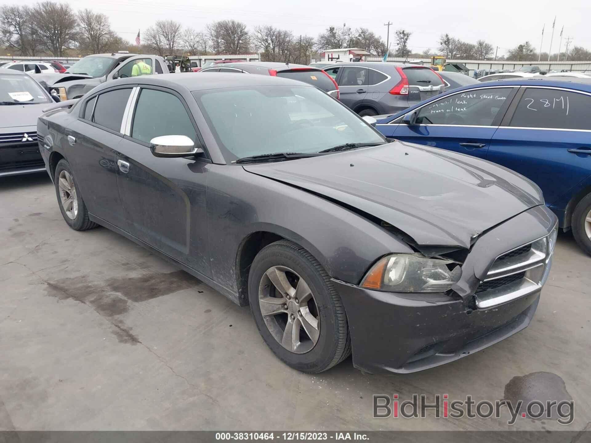 Photo 2C3CDXBG8DH668509 - DODGE CHARGER 2013
