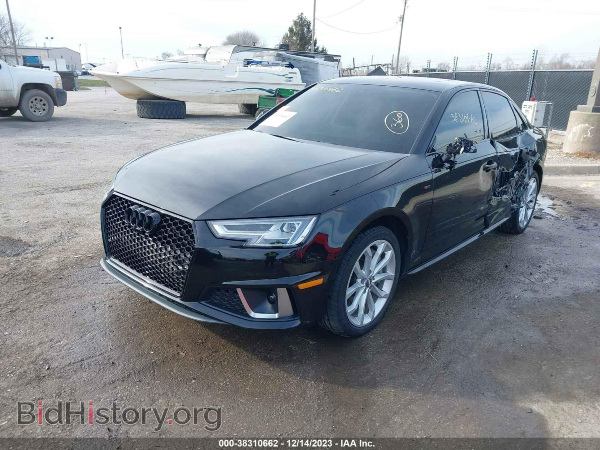 2019 AUDI A4 - VIN: WAUENAF46KA066635 - Фото 2