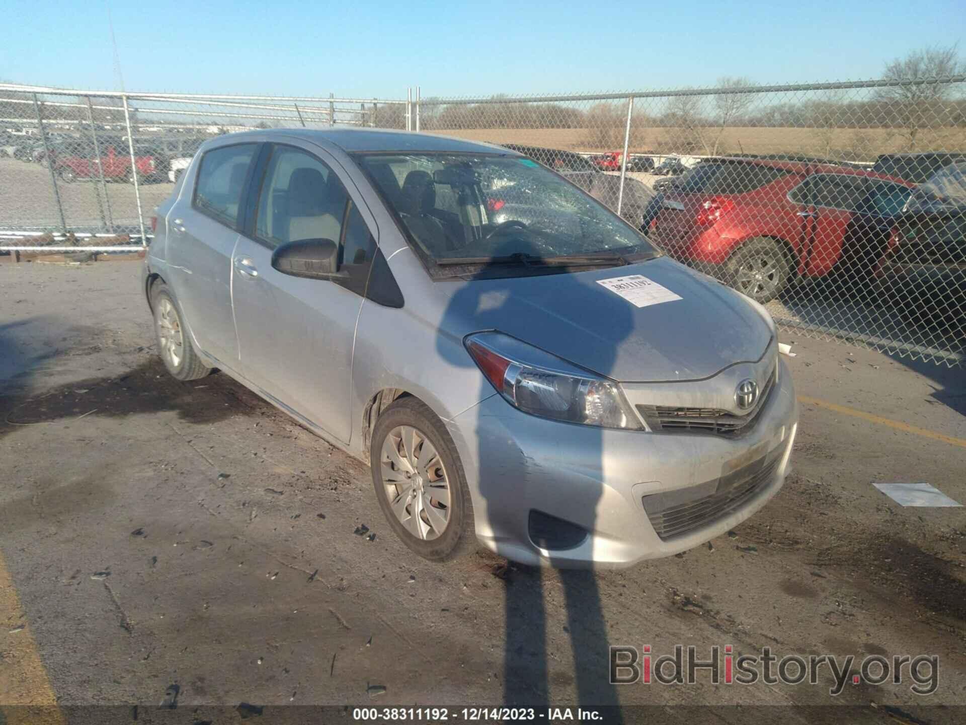 Photo JTDKTUD35DD544438 - TOYOTA YARIS 2013