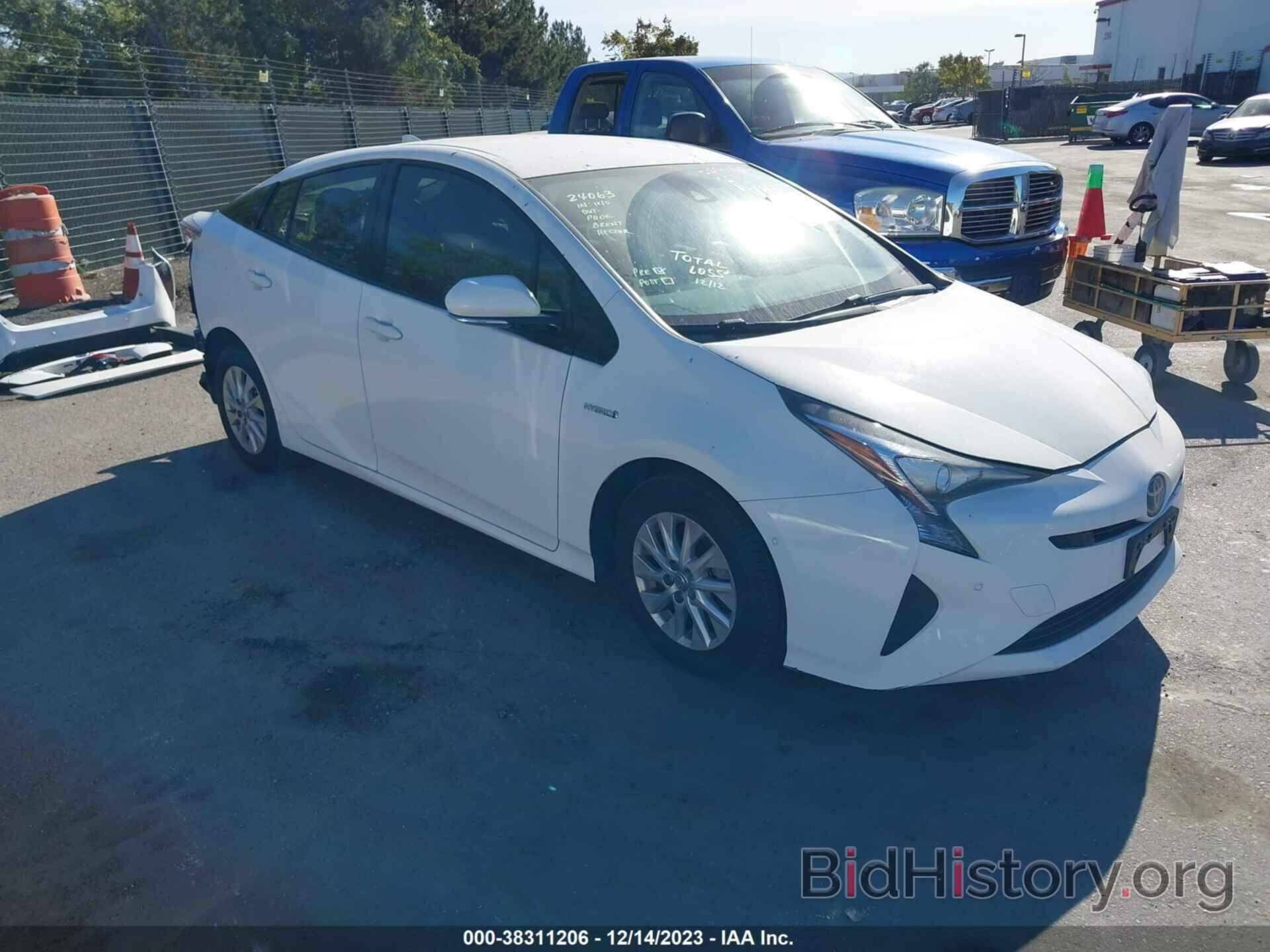 Фотография JTDKBRFU3J3066012 - TOYOTA PRIUS 2018