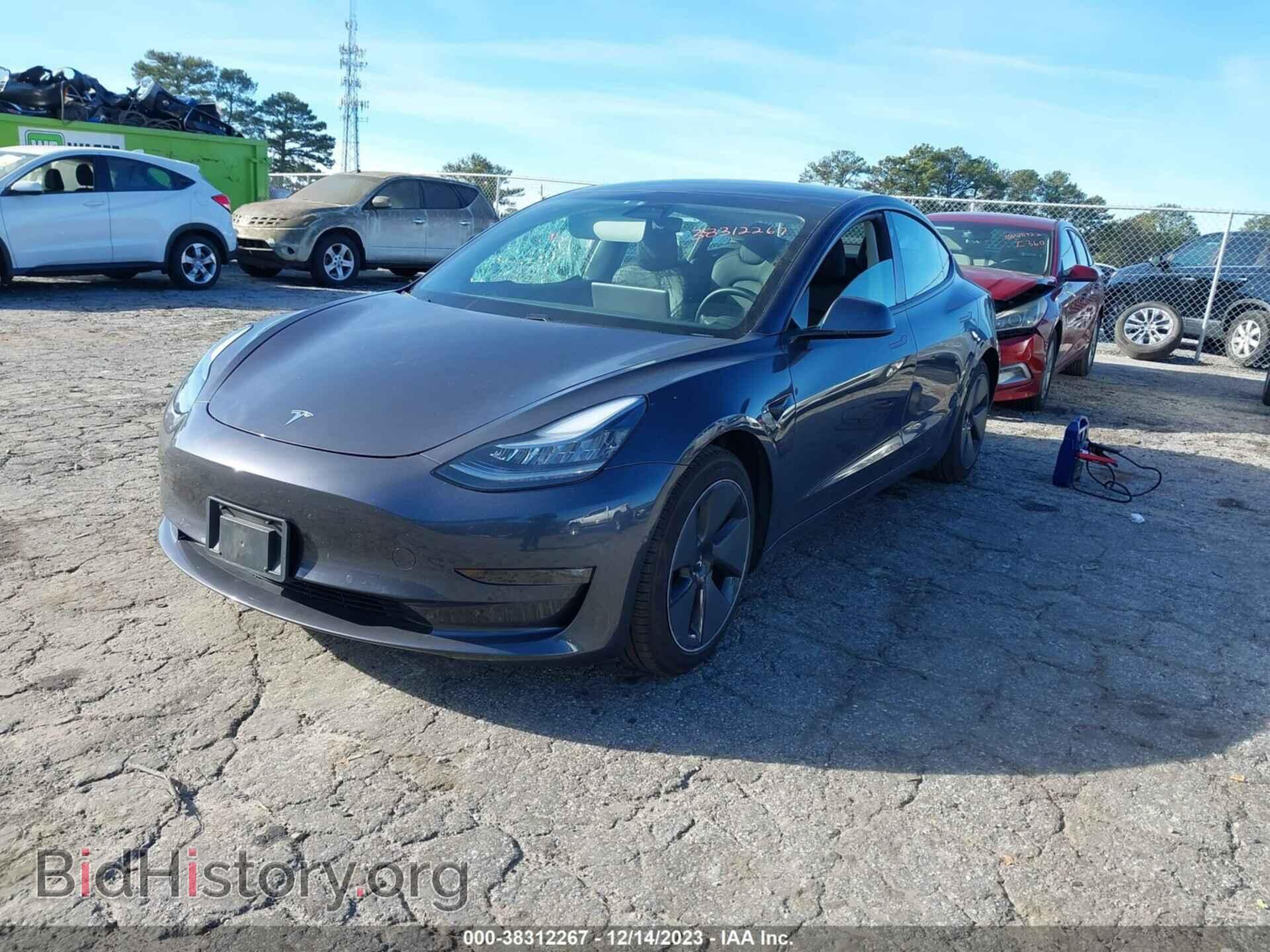 2021 TESLA MODEL 3 - VIN: 5YJ3E1EB9MF858783 - Фото 2
