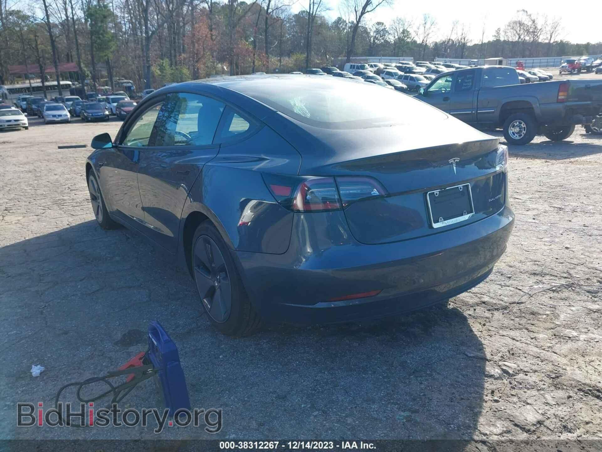 2021 TESLA MODEL 3 - VIN: 5YJ3E1EB9MF858783 - Фото 3
