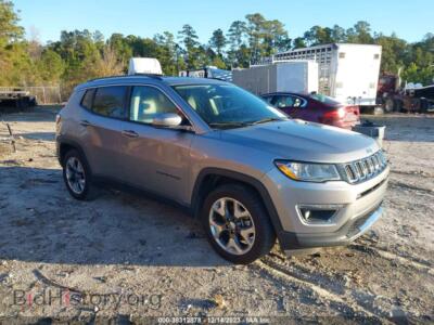 2020 Jeep COMPASS Limited FWD, silver — VIN 3C4NJCCB3LT152718, IAAI