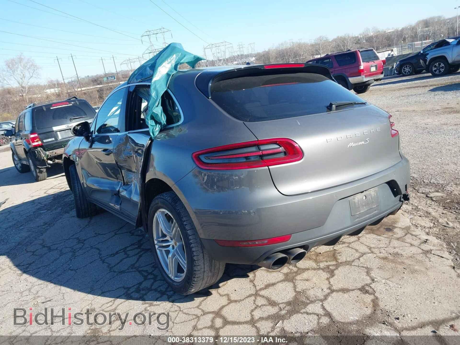 2015 PORSCHE MACAN - VIN: WP1AB2A56FLB65707 - Фото 3