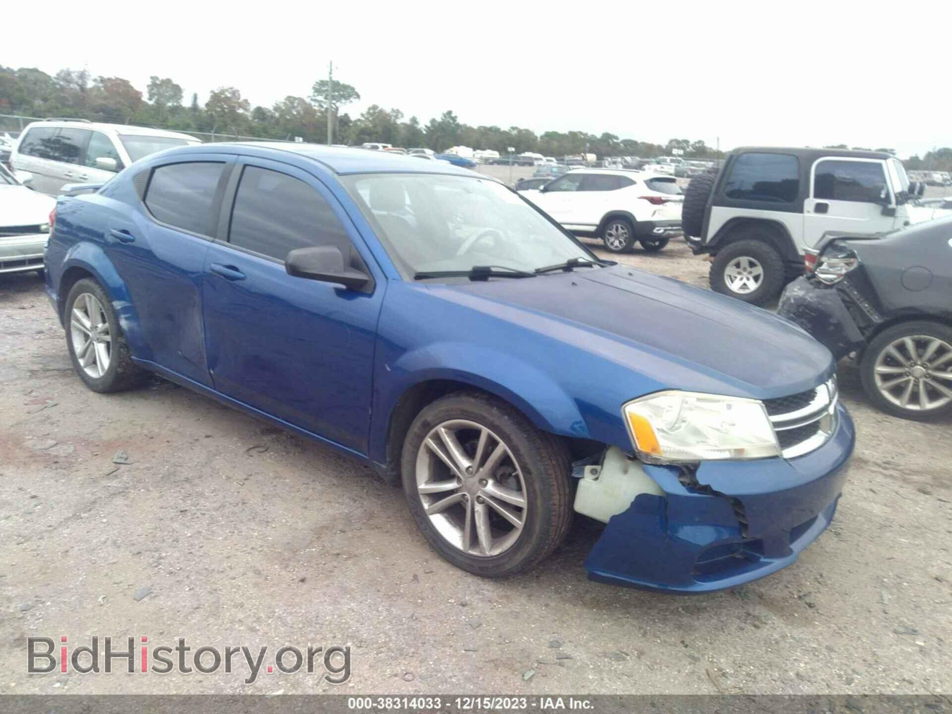 Фотография 1C3CDZAG3CN254430 - DODGE AVENGER 2012