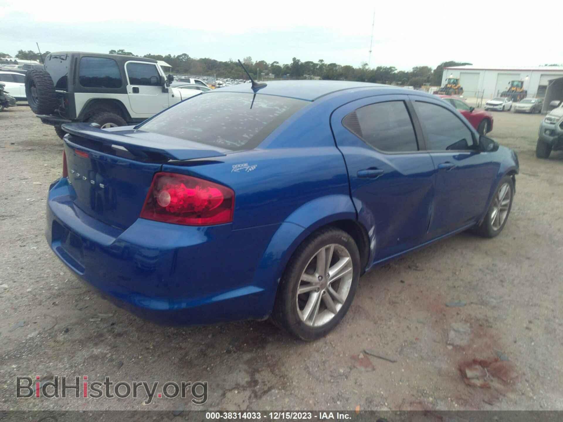 2012 DODGE AVENGER - VIN: 1C3CDZAG3CN254430 - Фото 4