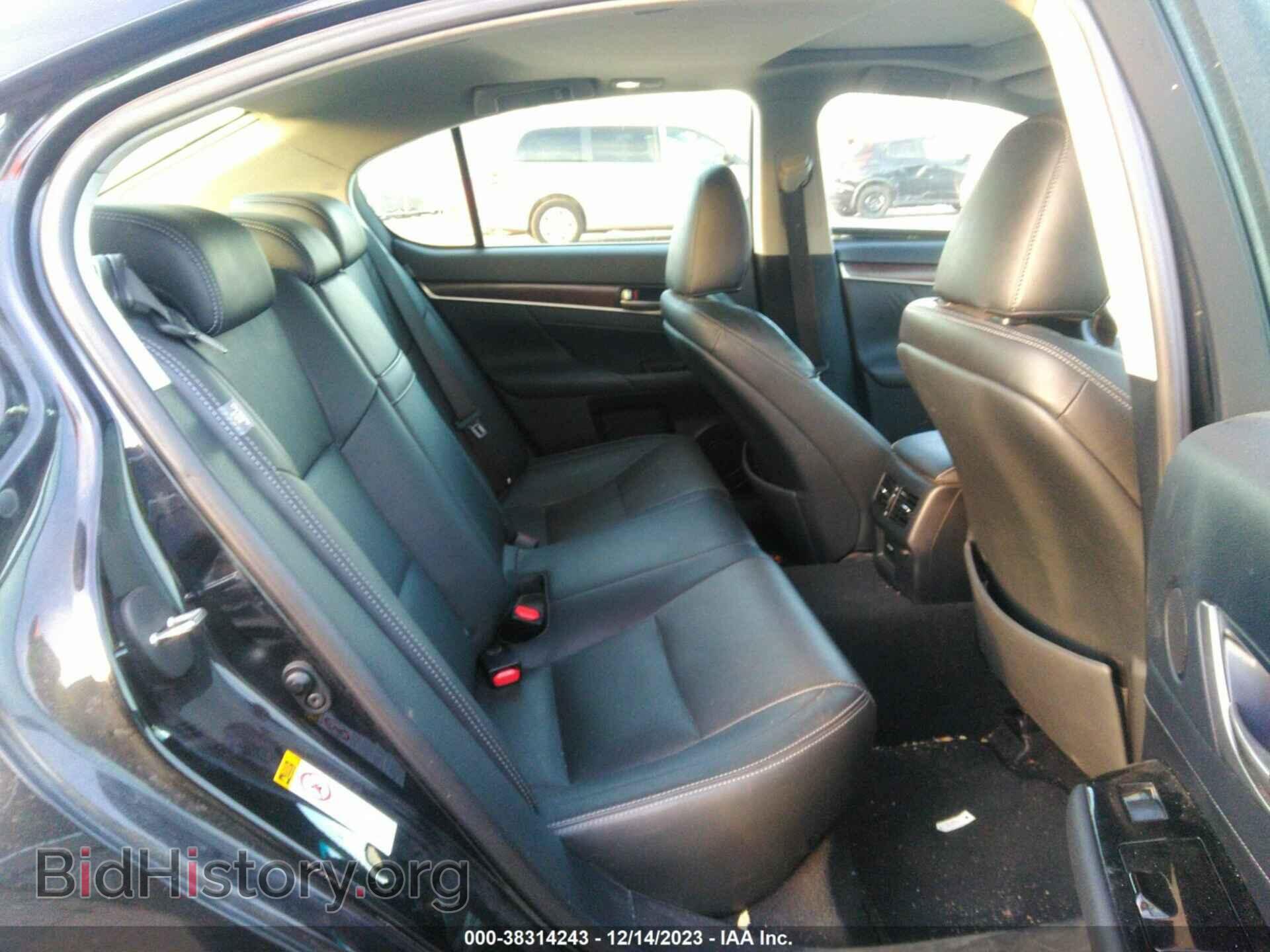 2014 LEXUS GS 350 - VIN: JTHCE1BL4E5023138 - Фото 8