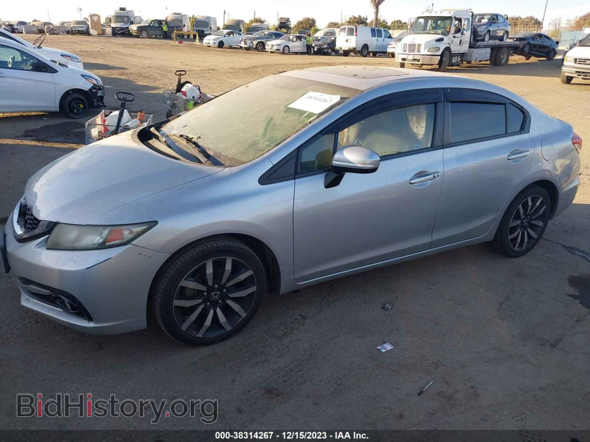 2014 HONDA CIVIC - VIN: 19XFB2F98EE034448 - Фото 2