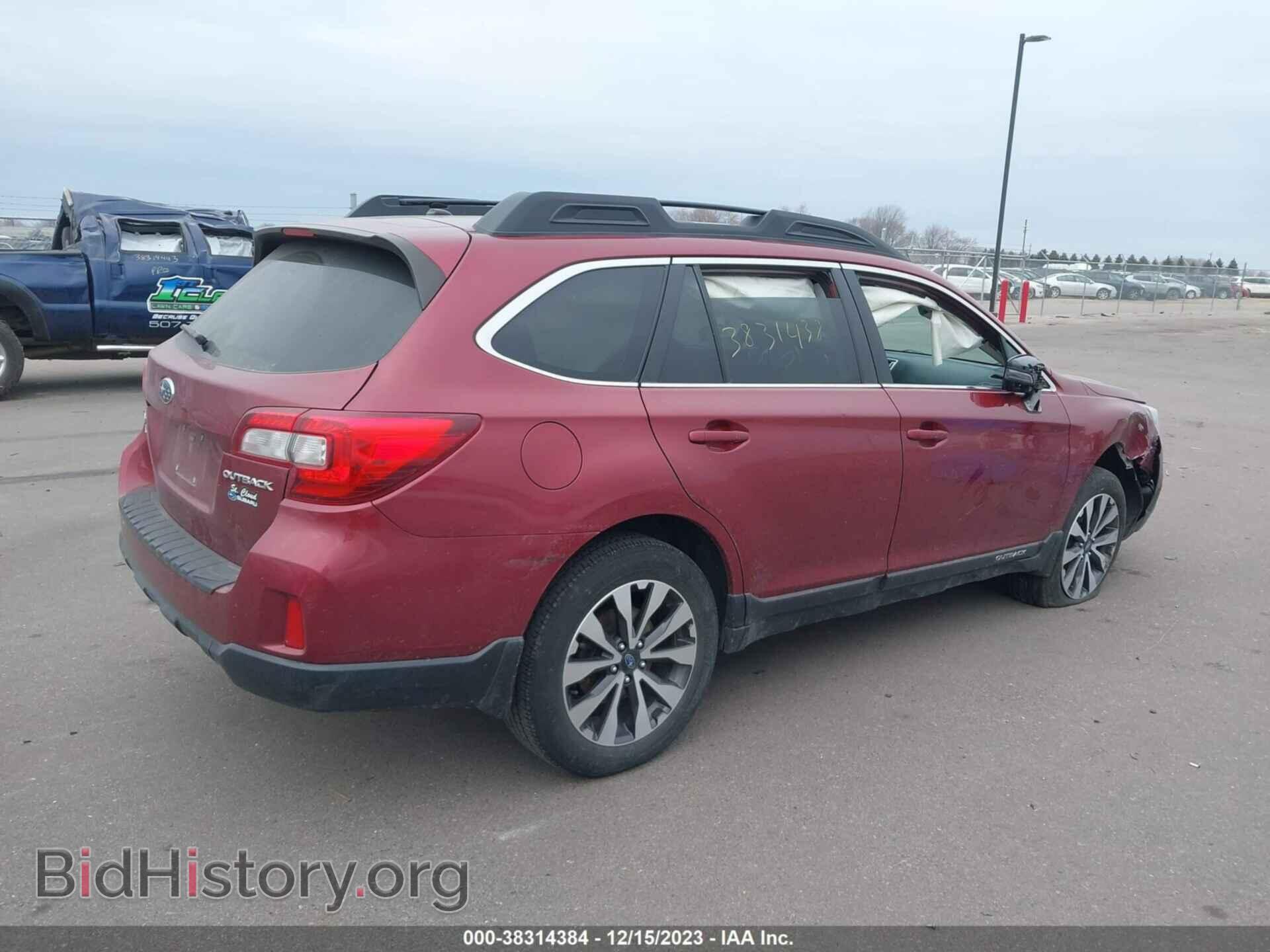 2015 SUBARU OUTBACK - VIN: 4S4BSBNC0F3293080 - Фото 4