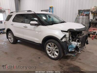 2011 Ford EXPLORER Limited, белый — VIN 1FMHK8F87BGA32457, IAAI