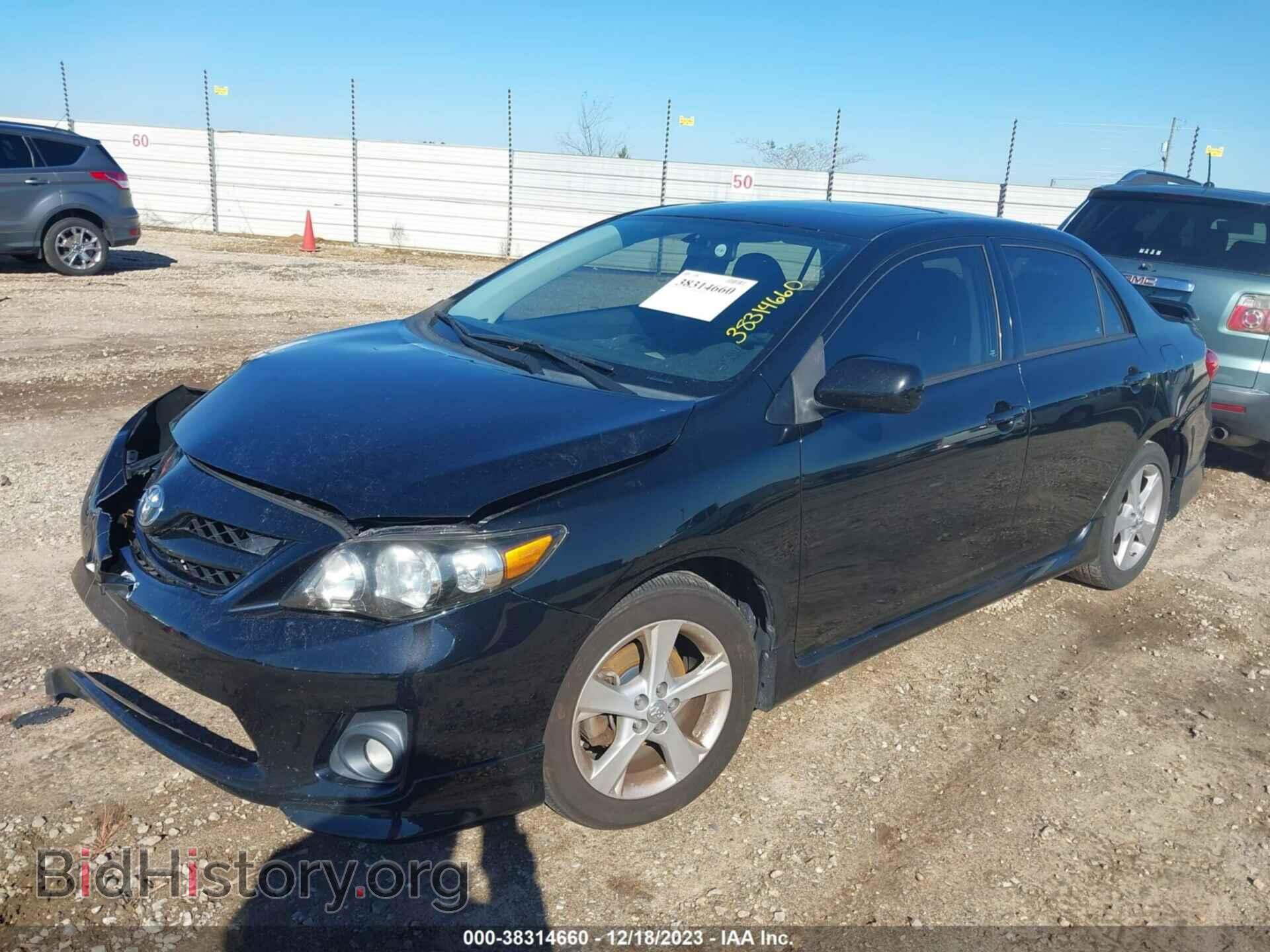 2012 TOYOTA COROLLA - VIN: 2T1BU4EE9CC768191 - Фото 2