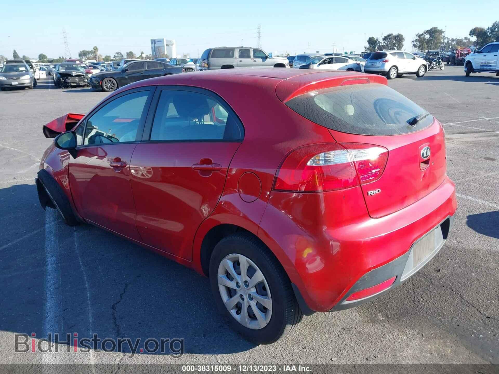 2013 KIA RIO - VIN: KNADM5A38D6316287 - Фото 3