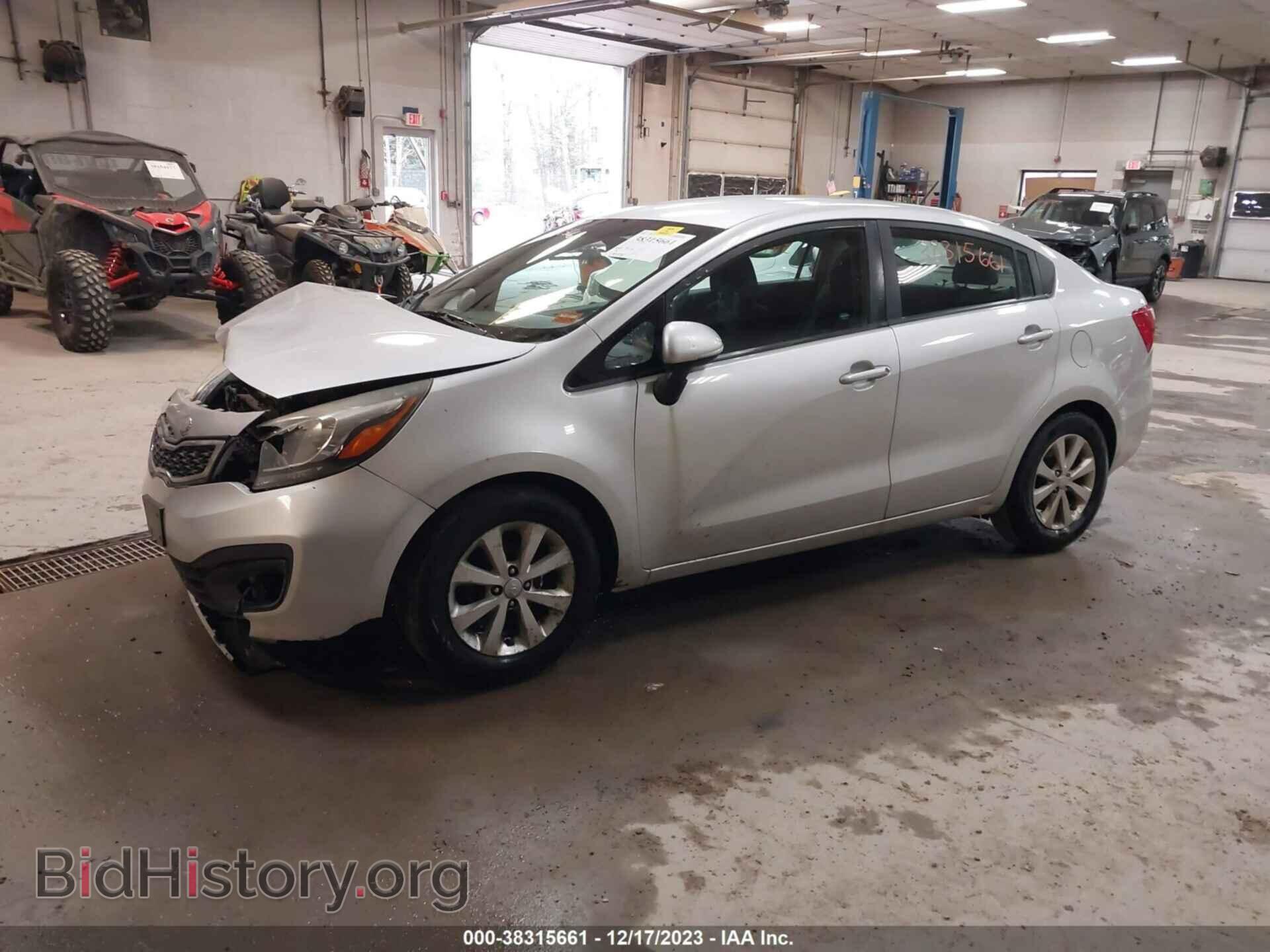 2013 KIA RIO - VIN: KNADN4A3XD6241261 - Photo 2
