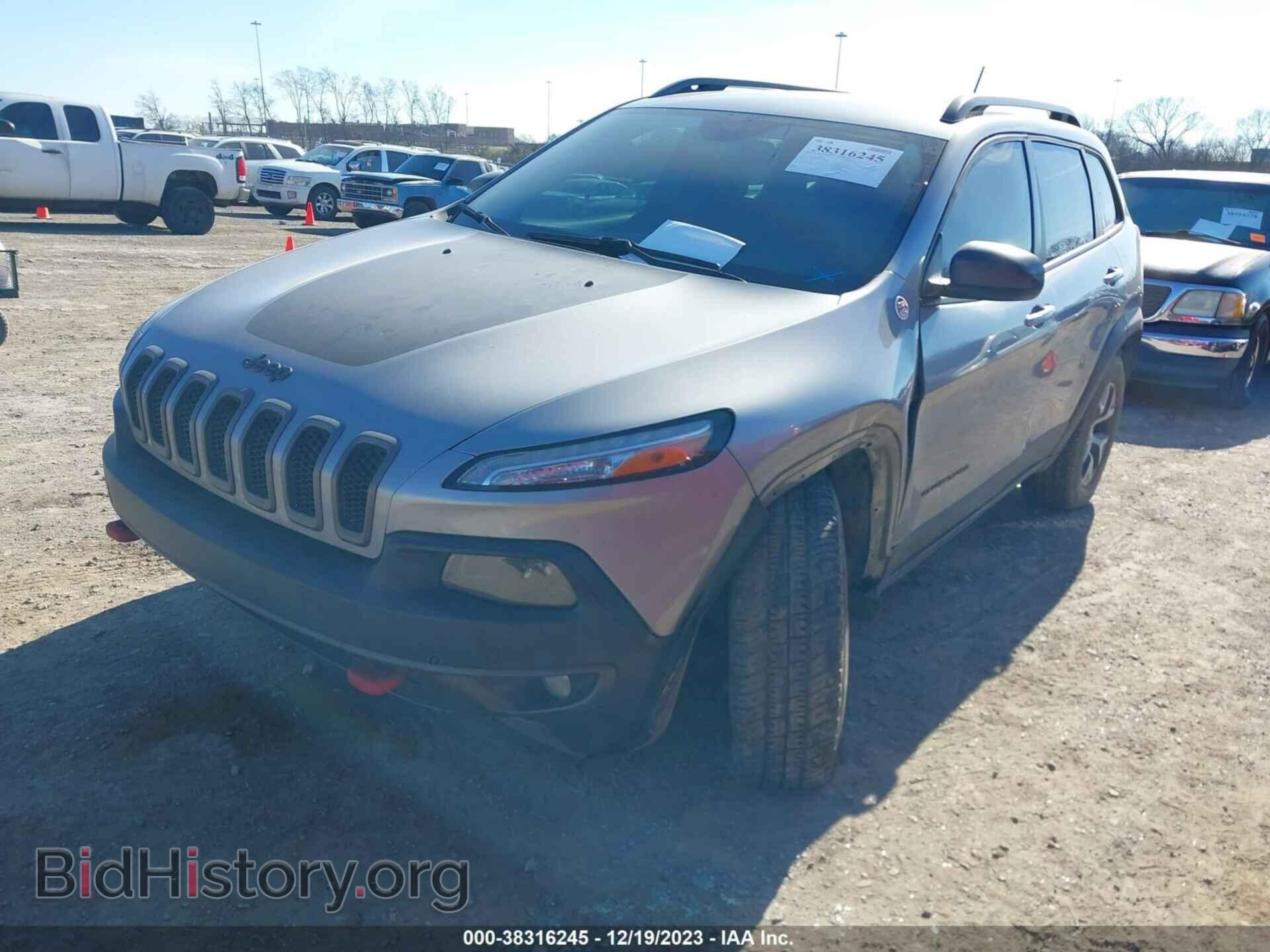 2015 JEEP CHEROKEE - VIN: 1C4PJMBS0FW525244 - Фото 2