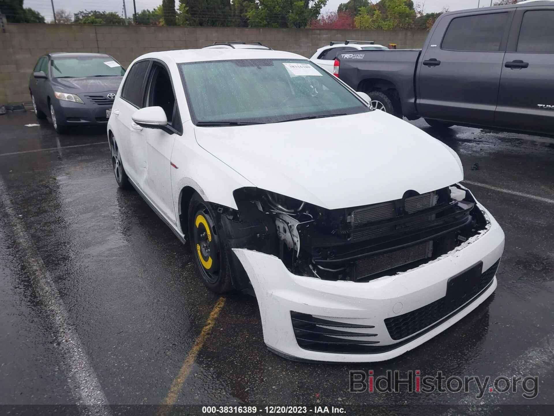 Photo 3VW4T7AU3HM057320 - VOLKSWAGEN GOLF GTI 2017