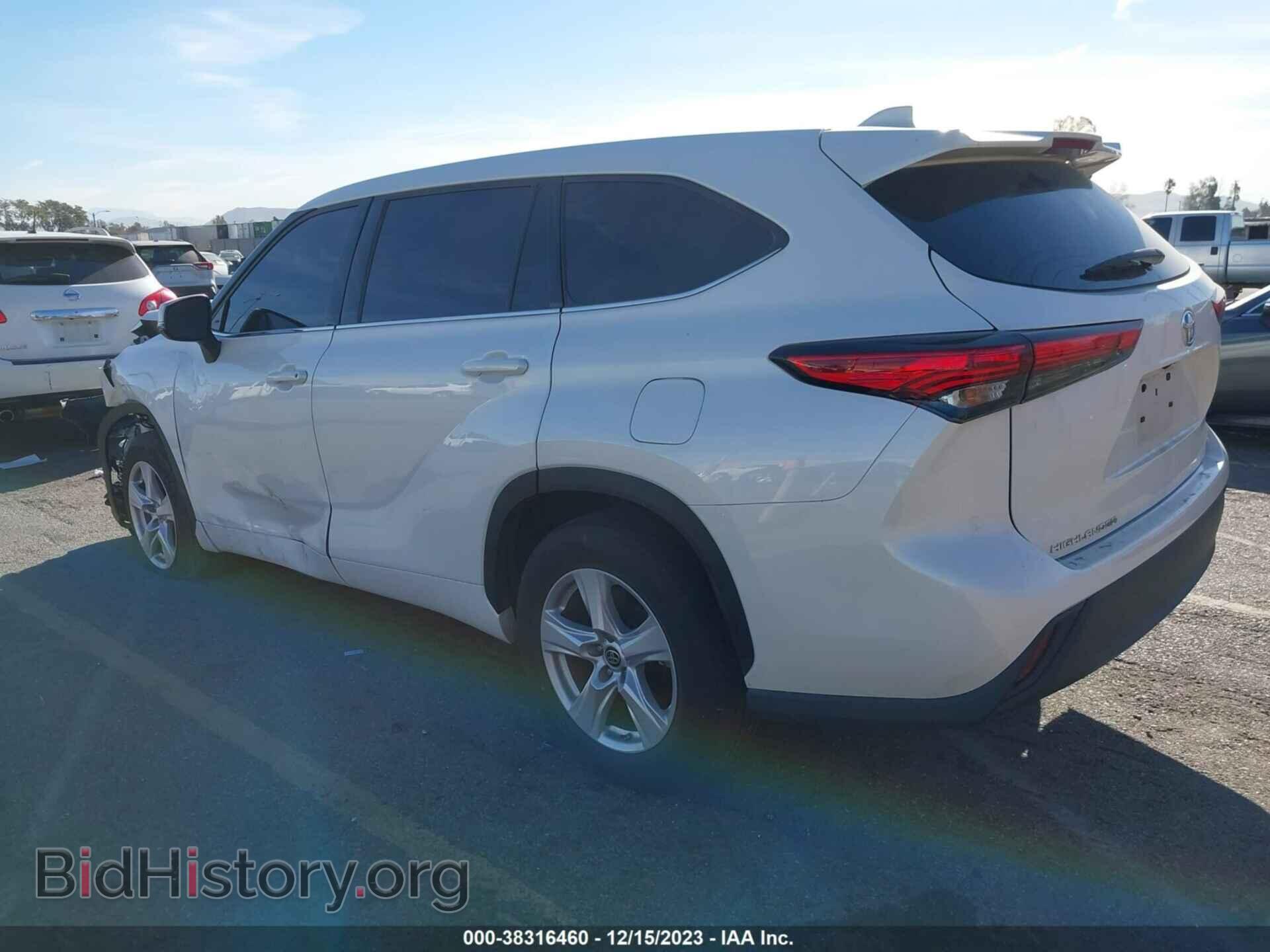 2021 TOYOTA HIGHLANDER - VIN: 5TDZZRAH2MS517812 - Фото 3