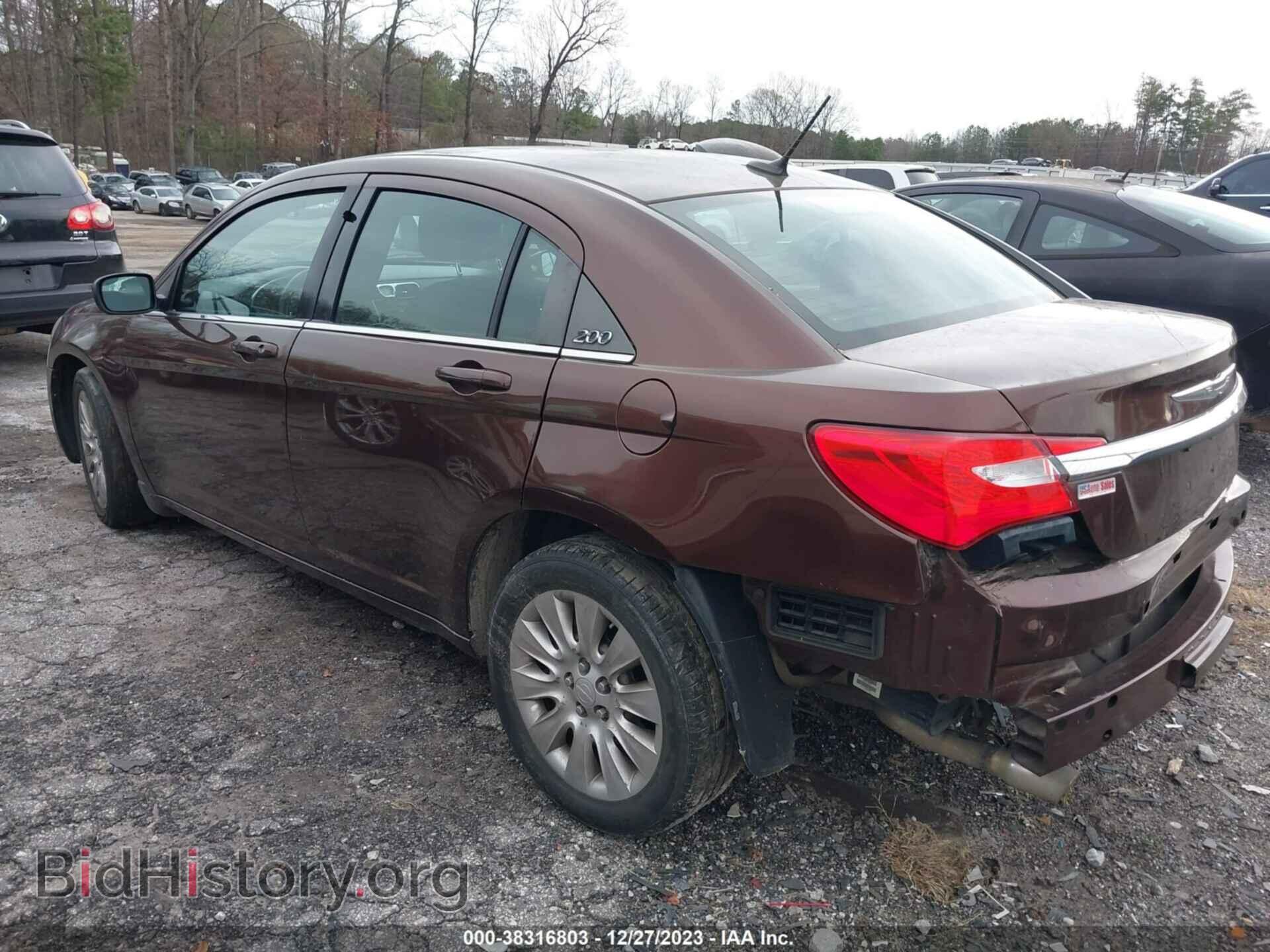 2013 CHRYSLER 200 - VIN: 1C3CCBAG1DN722005 - Photo 3