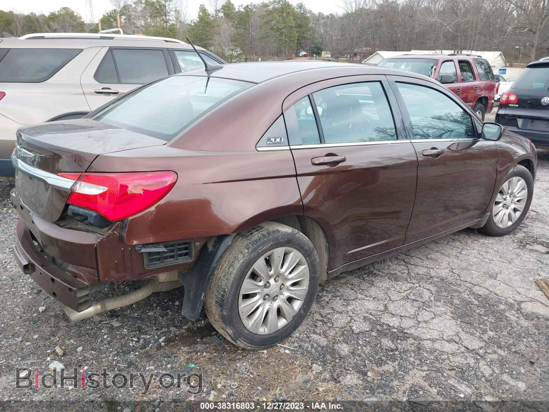 2013 CHRYSLER 200 - VIN: 1C3CCBAG1DN722005 - Photo 4