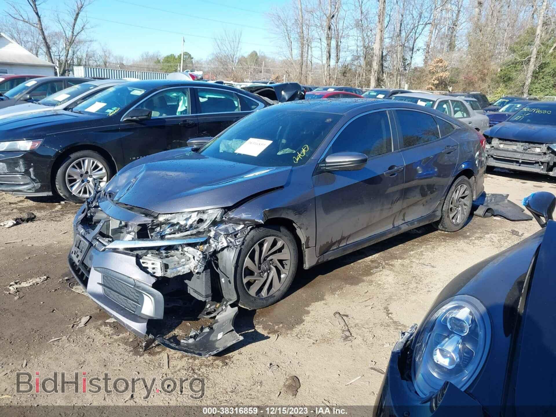 2017 HONDA CIVIC - VIN: 19XFC2F74HE079516 - Фото 2