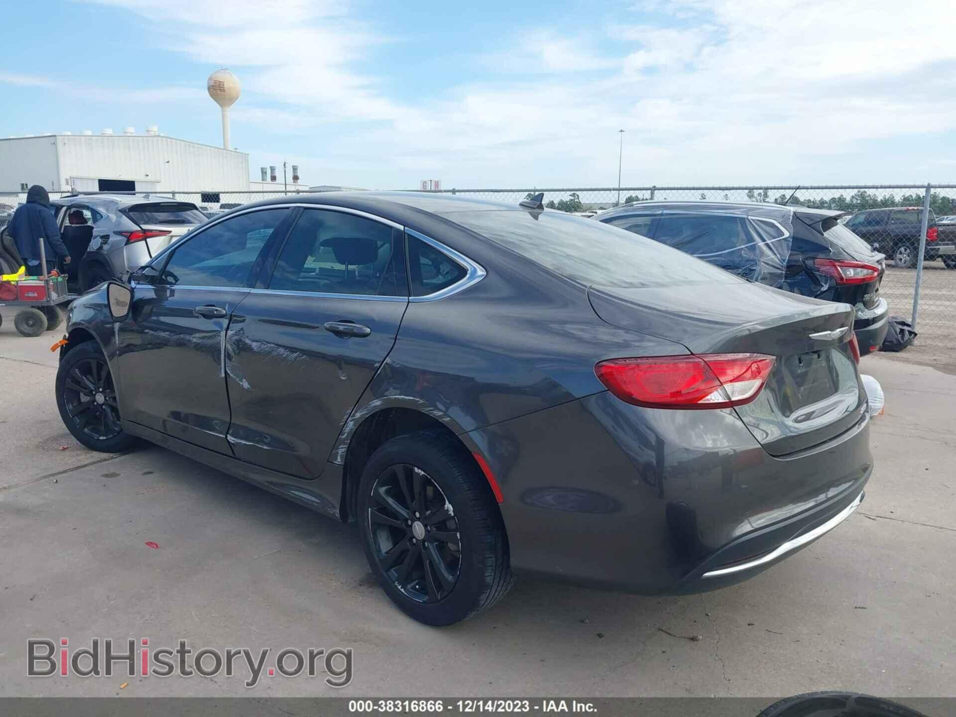 2015 CHRYSLER 200 - VIN: 1C3CCCAB5FN750614 - Фото 3