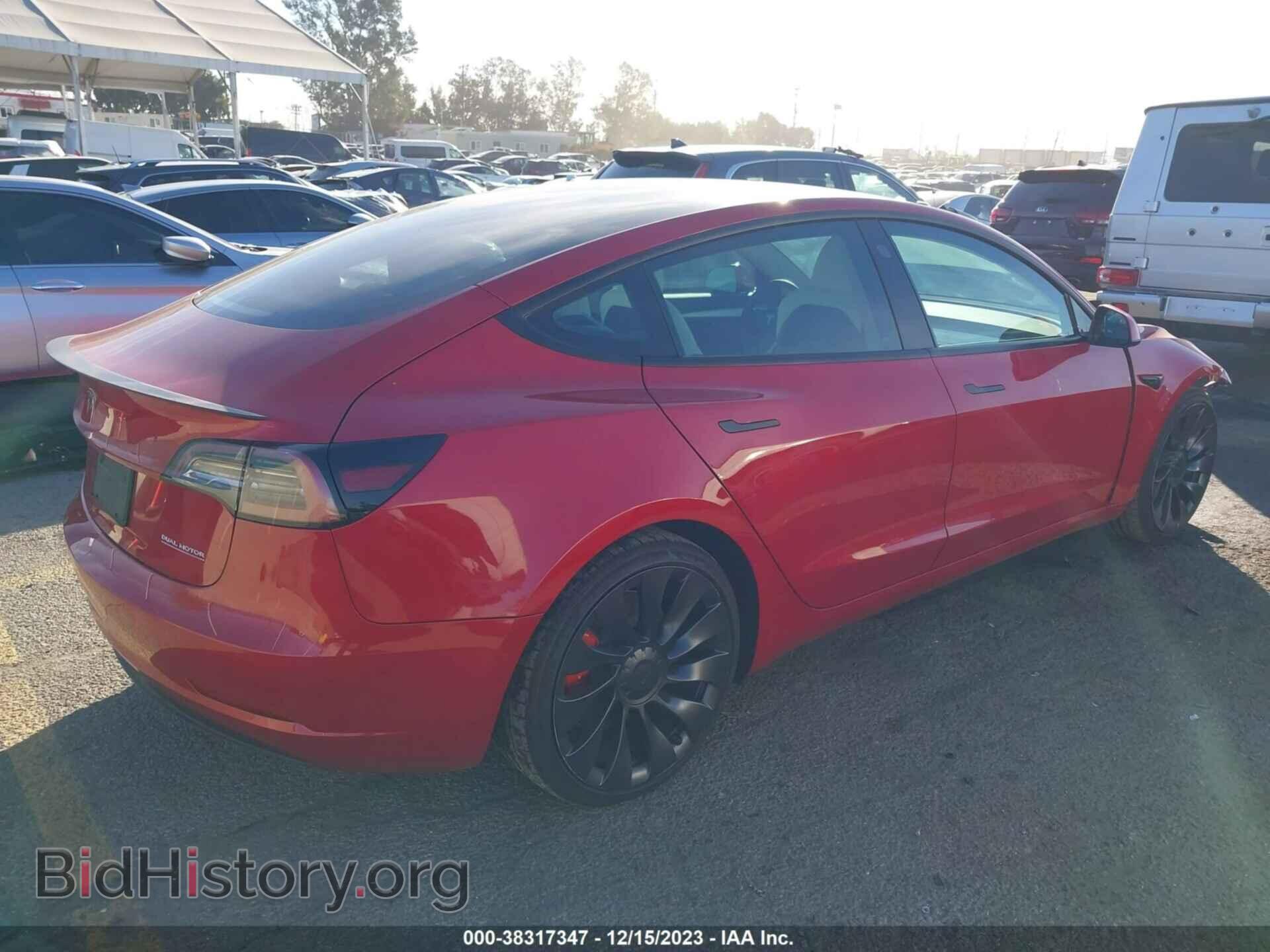 2022 TESLA MODEL 3 - VIN: 5YJ3E1EC9NF311328 - Фото 4