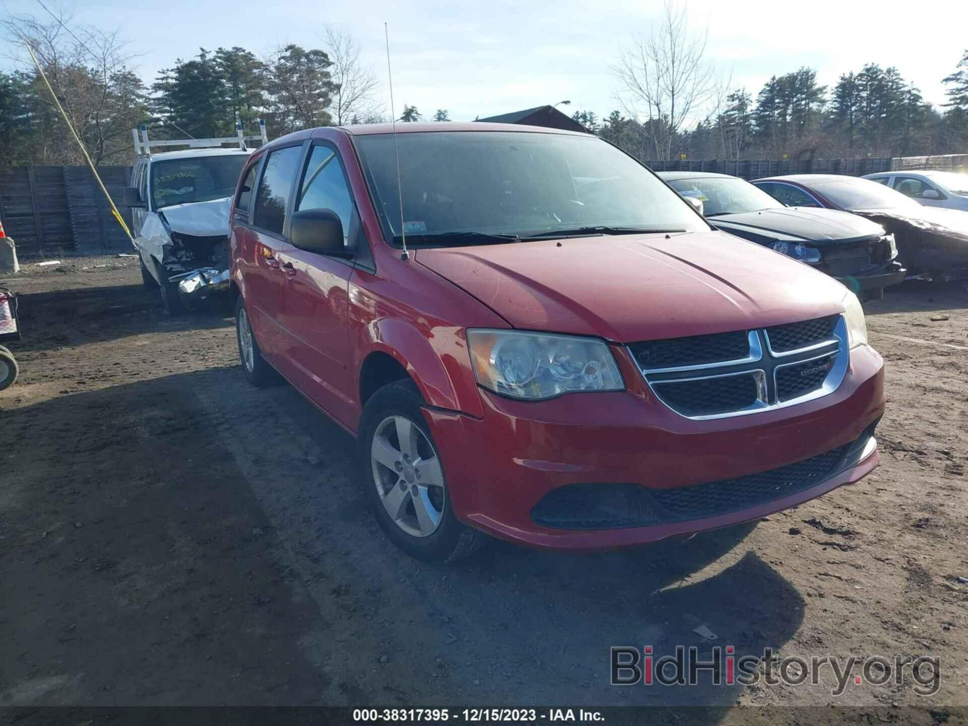 Photo 2C4RDGBG1DR617918 - DODGE GRAND CARAVAN 2013