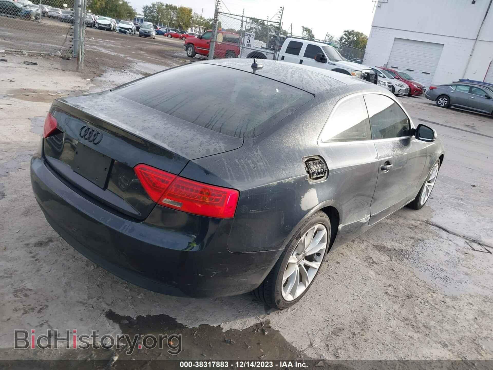 2013 AUDI A5 - VIN: WAUCFAFR4DA052137 - Фото 4